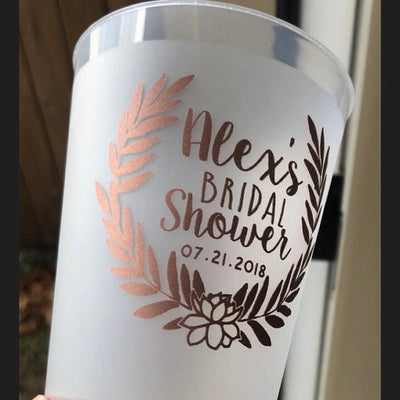Happily Ever After Frosted Cups #1934