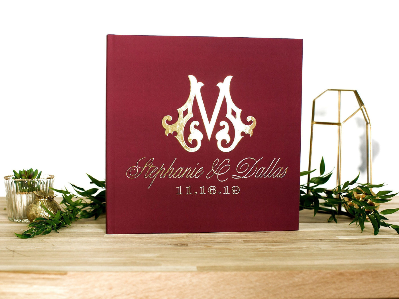 Personalized Wedding Guest Book