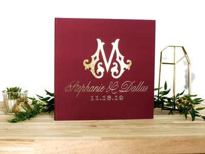 Personalized Wedding Guest Book