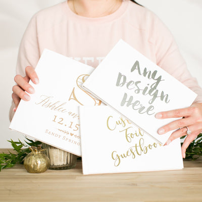 Custom Hand-Drawn Venue Guest Book
