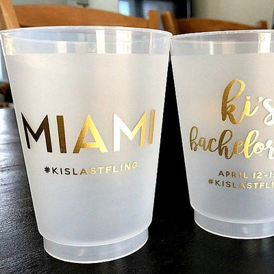 Life is Better at the Lake Frosted Cups #1935