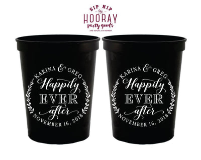 Personalized Wedding Stadium Cups #1934