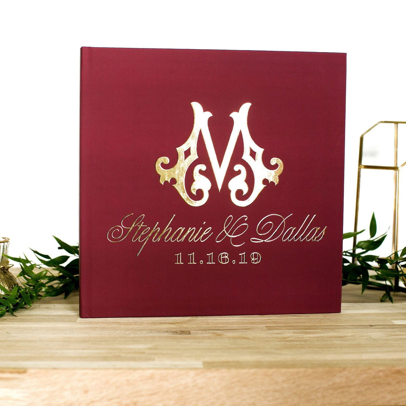 Personalized Wedding Guest Book