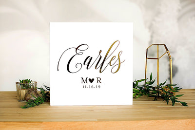 Personalized Wedding Guest Book