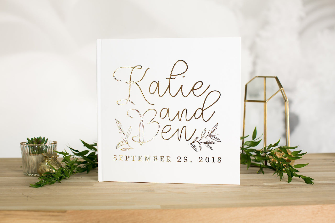 Personalized Wedding Guest Book