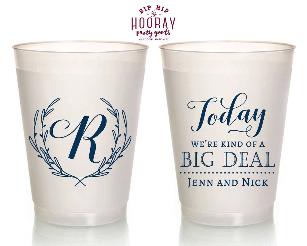 Today We're a Big Deal Frosted Cups #1946