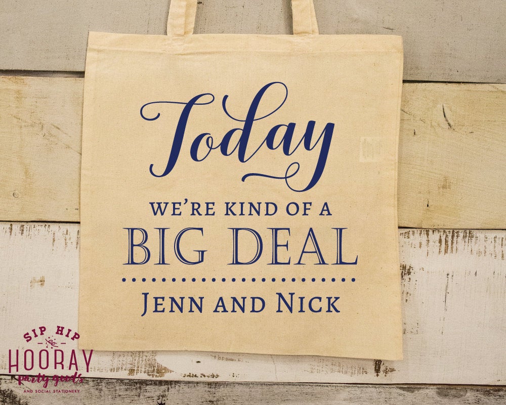Monogrammed Wedding Tote Bags #1946