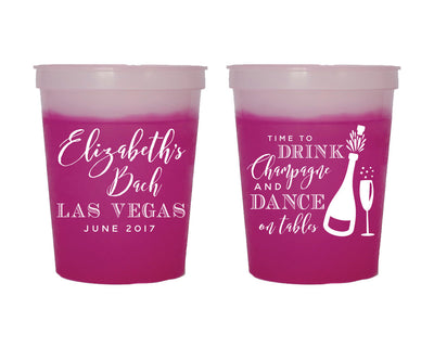 Bachelorette Bach Bash Color Changing Cups #1951