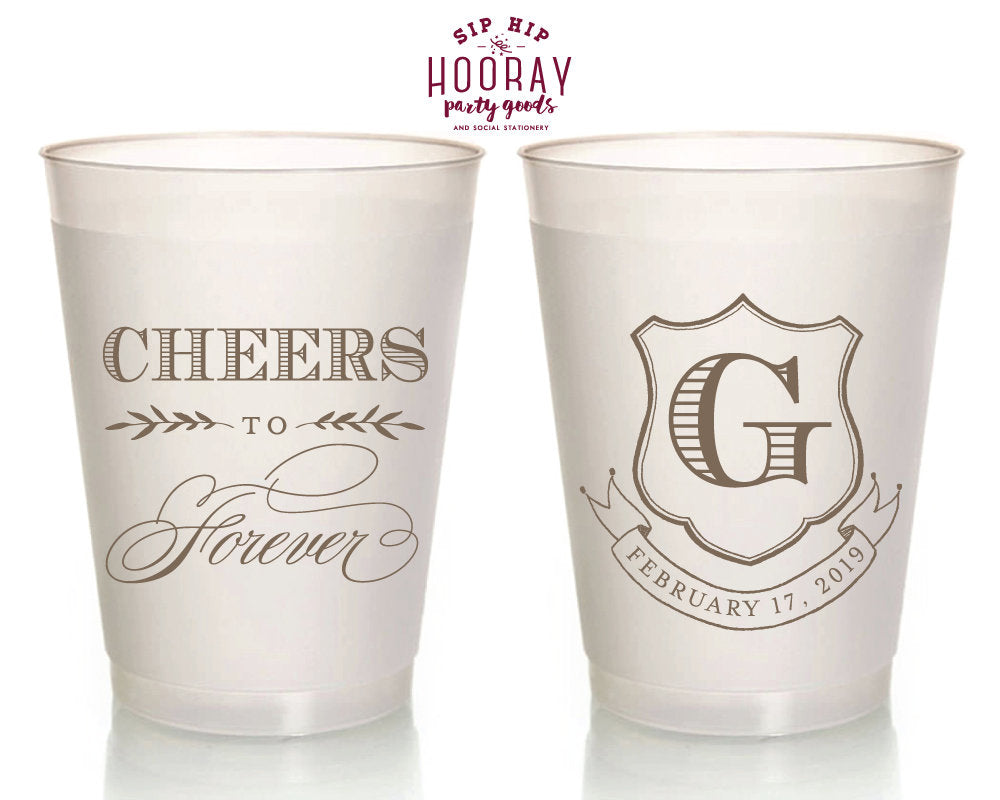 Cheers to Forever Frosted Cups #1953