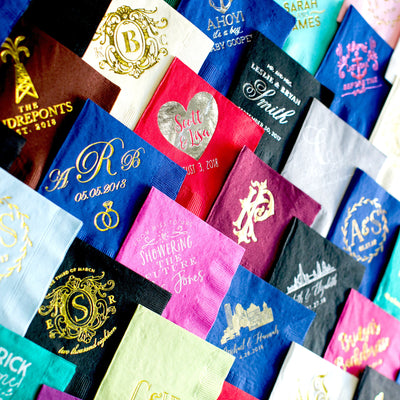 Personalized Monogram Guest Towels