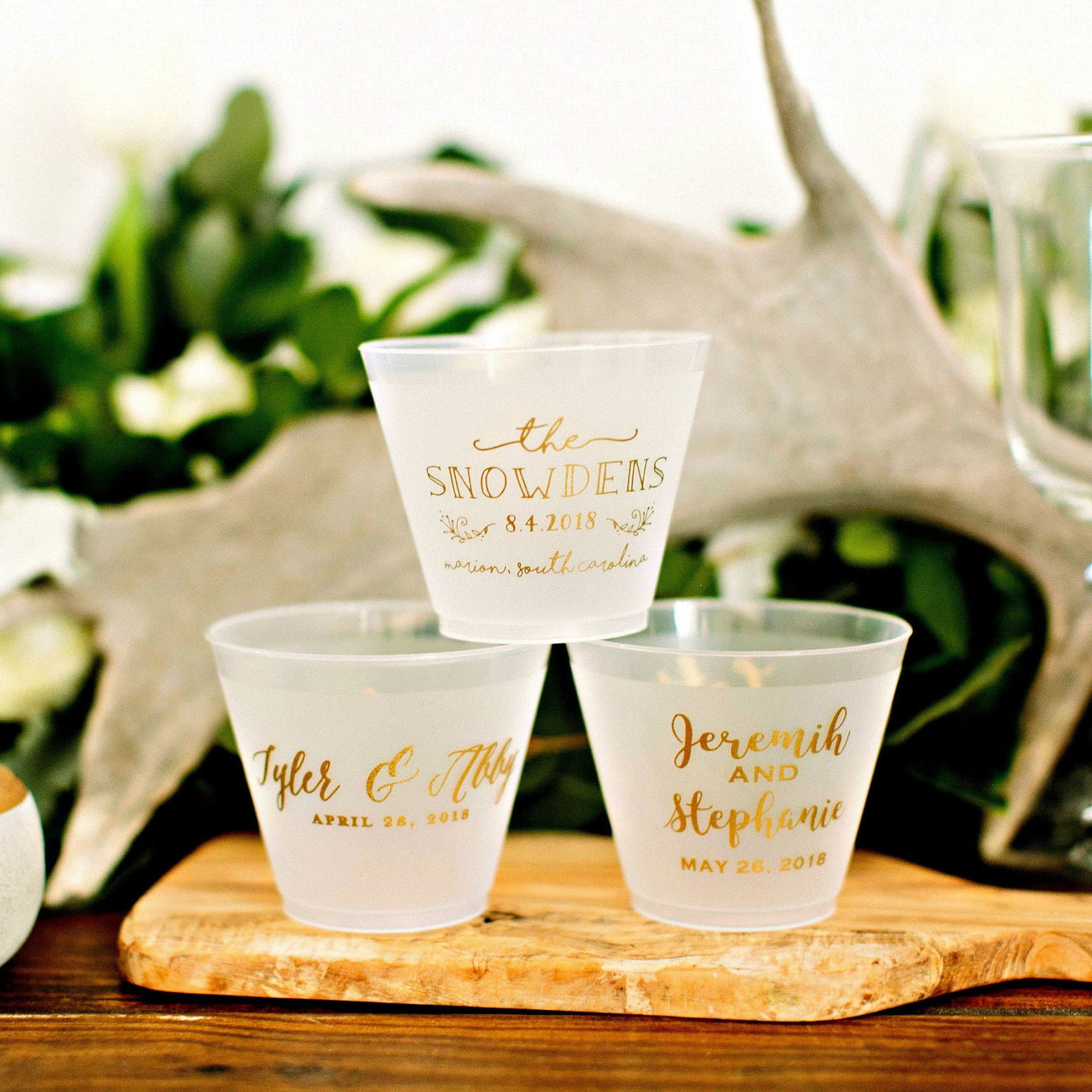 Cheers to 30 Years Mountain Birthday 9oz Frosted Cups #1963