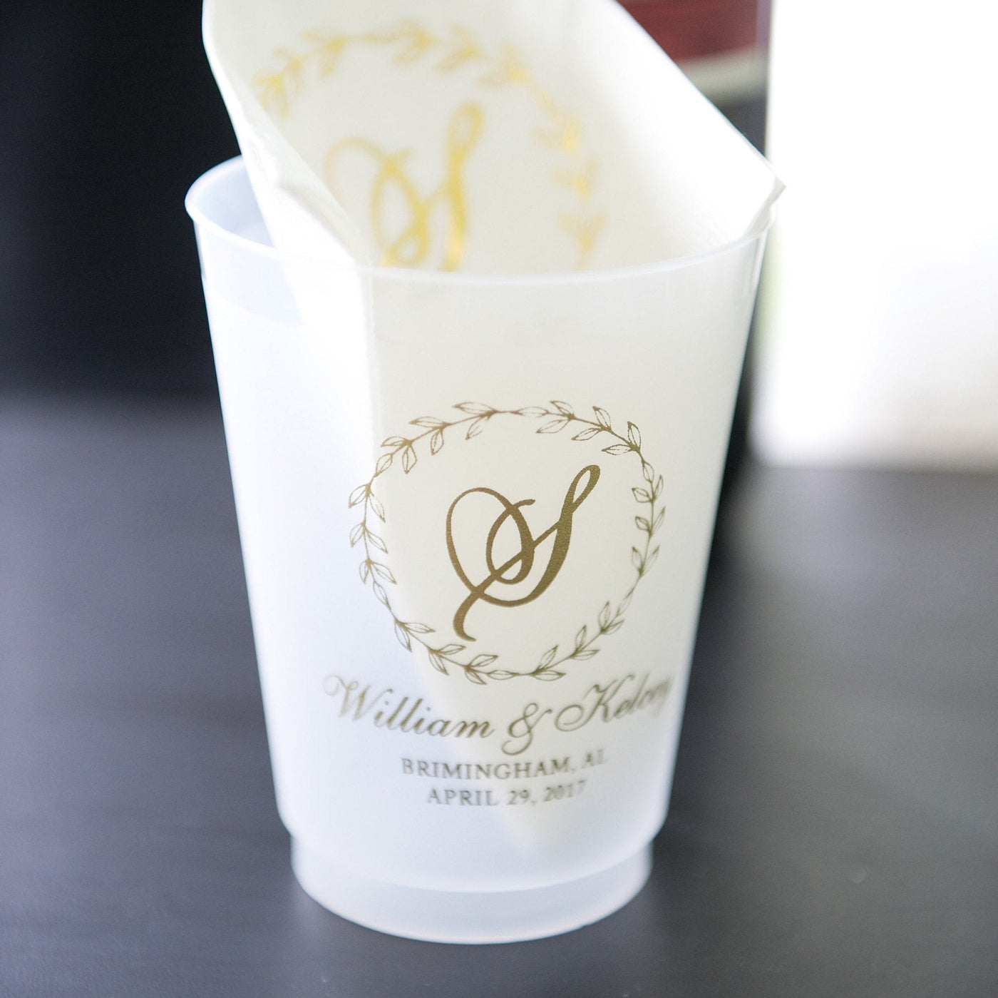 Personalized 10oz Frosted Cups