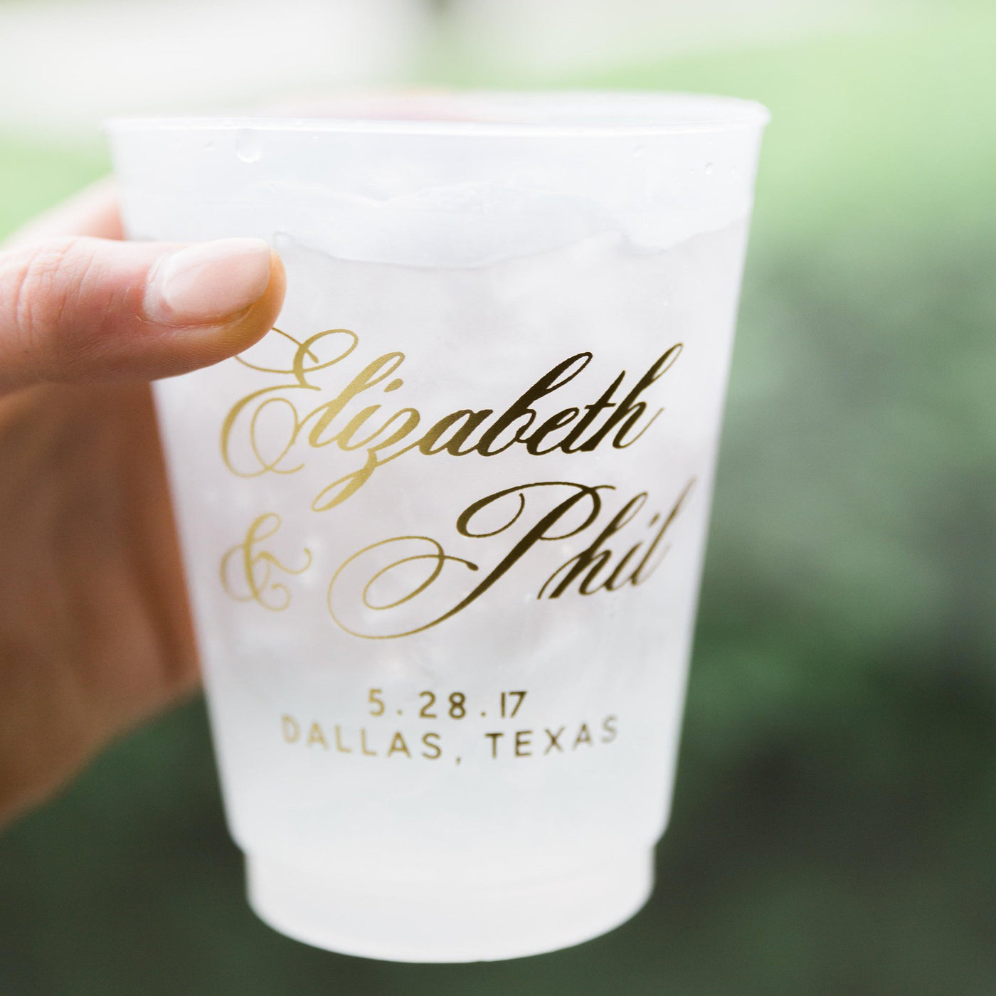 Personalized 16oz Frosted Cups