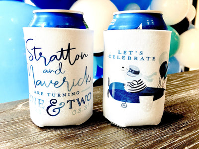 Custom Mariachi Print Can Coolers