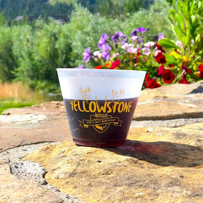 Personalized 9oz Frosted Cups