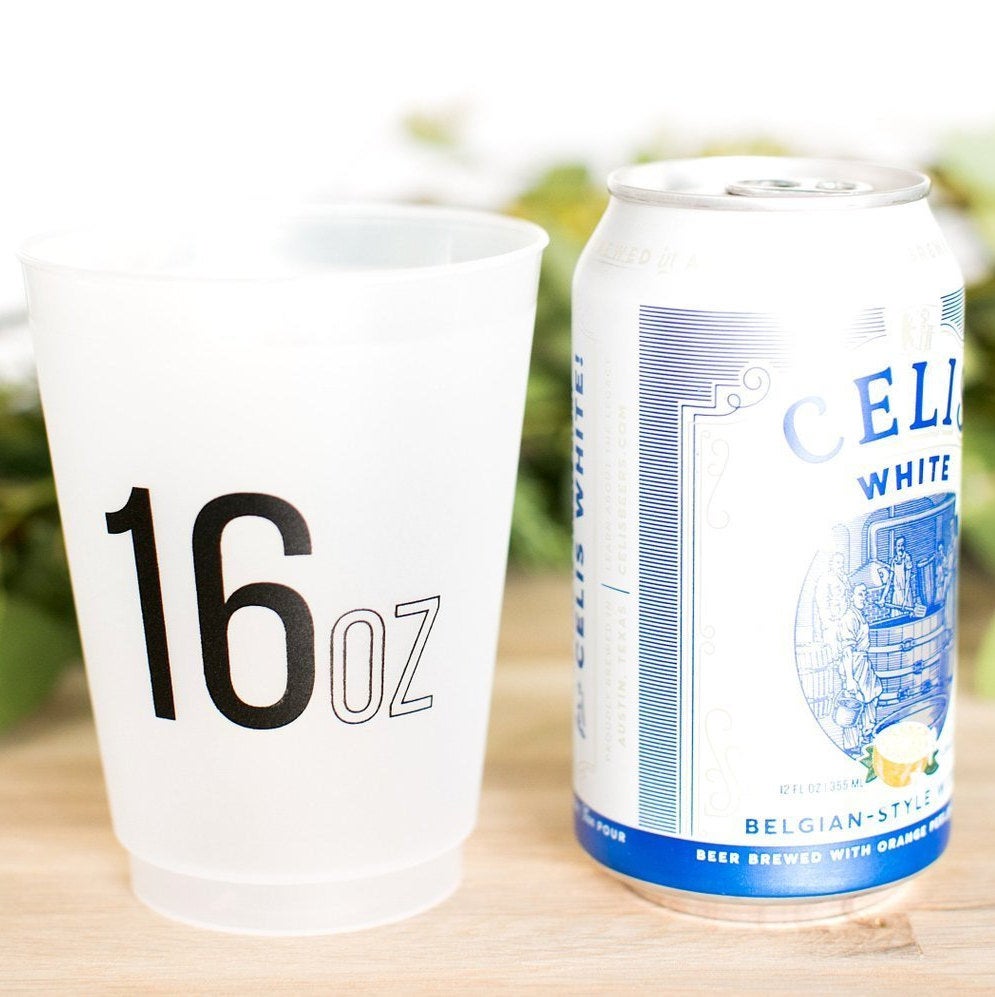 Full Color Dog Photo Frosted Cups