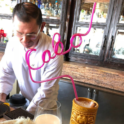 Custom Name Party Straws