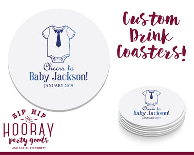 A Baby is Brewing Baby Shower Coasters #1959