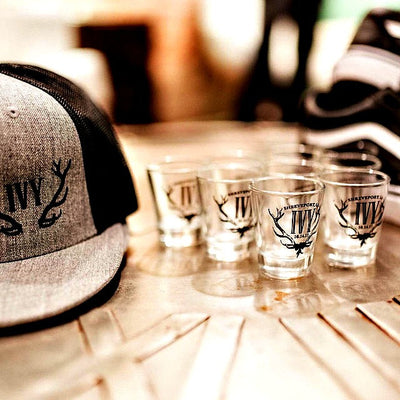 Cheers and Beers | Mountain Birthday Celebration Shot Glass #1963