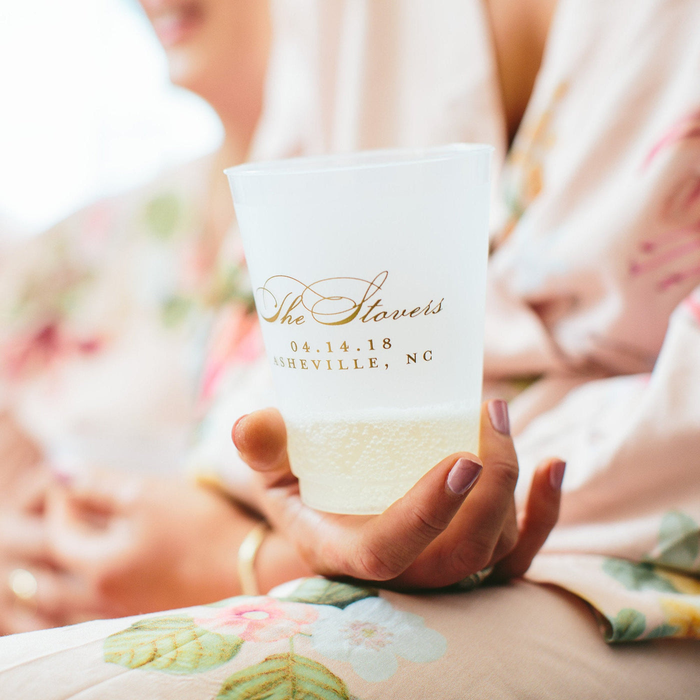 Beach Boozy Frosted Cups