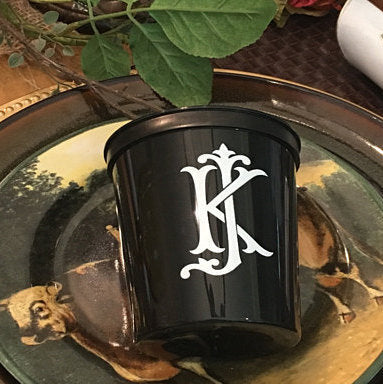 Simple Last Name Wedding Stadium Cups 1970