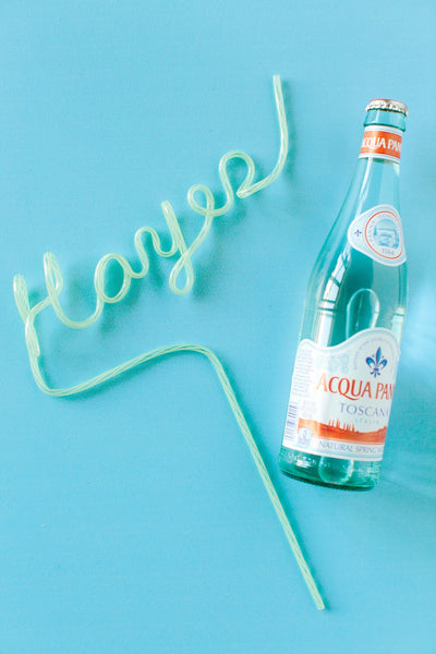 Custom Name Straws