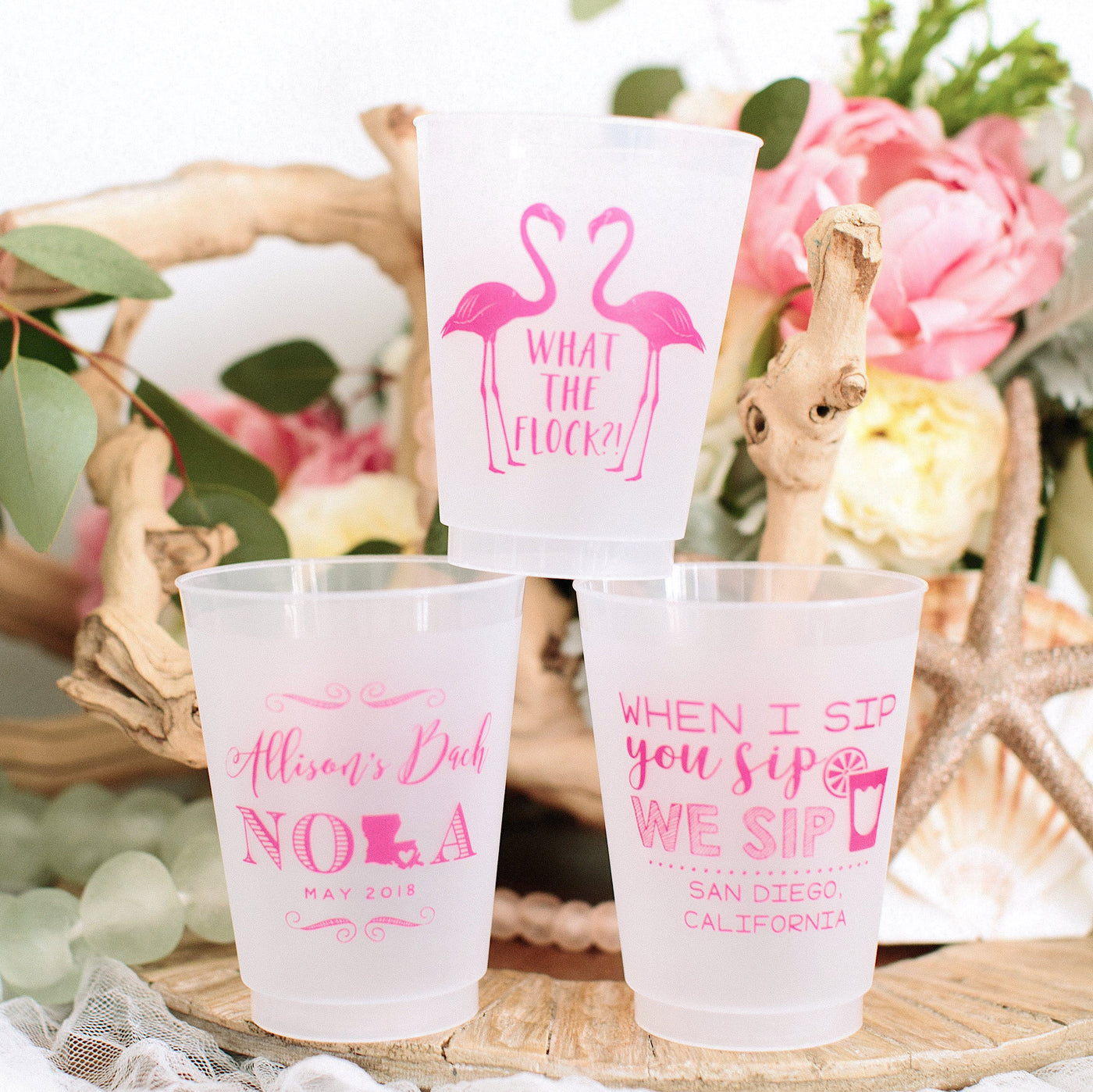 Signature Drink 8oz Frosted Cups
