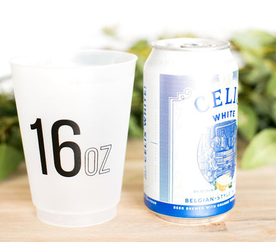 Personalized 16oz Frosted Cups