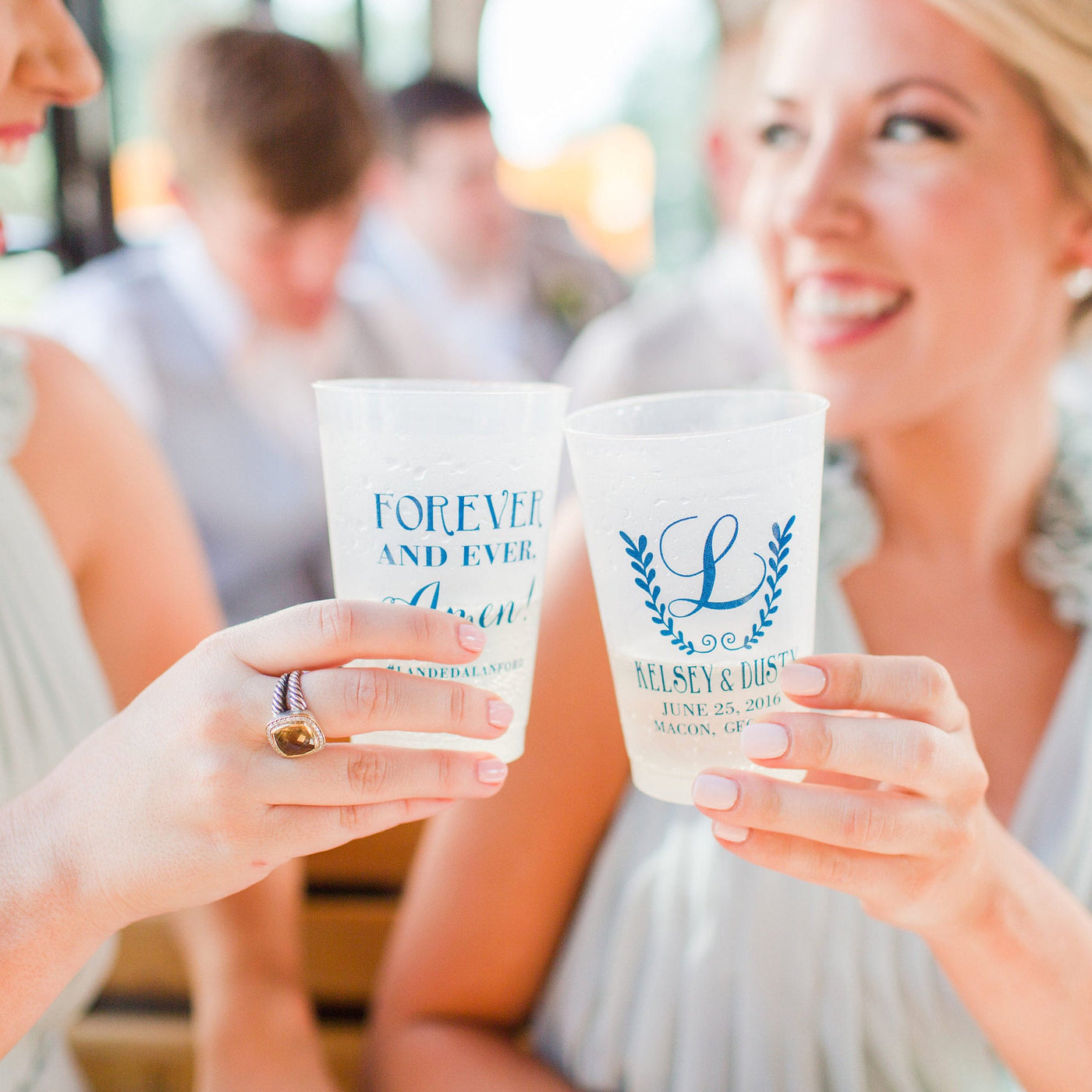 Personalized 16oz Frosted Cups