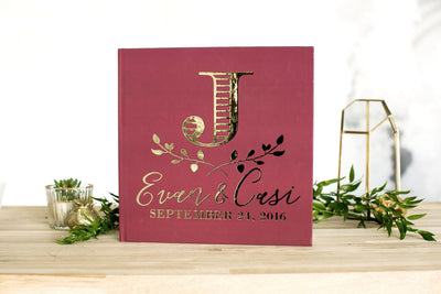 Personalized Wedding Guest Book