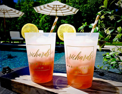 Reusable Party 12oz Frosted Cups #1972