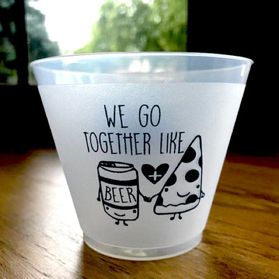 Personalized 9oz Frosted Cups