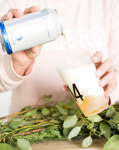 Personalized 14oz Frosted Cups