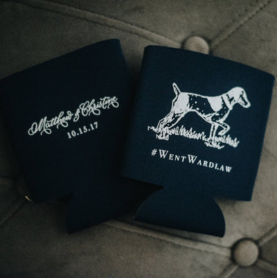 Custom Pet Portrait Can Coolers