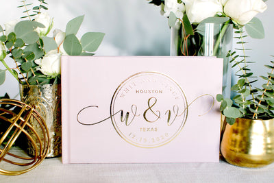 Personalized Wedding Guest Book