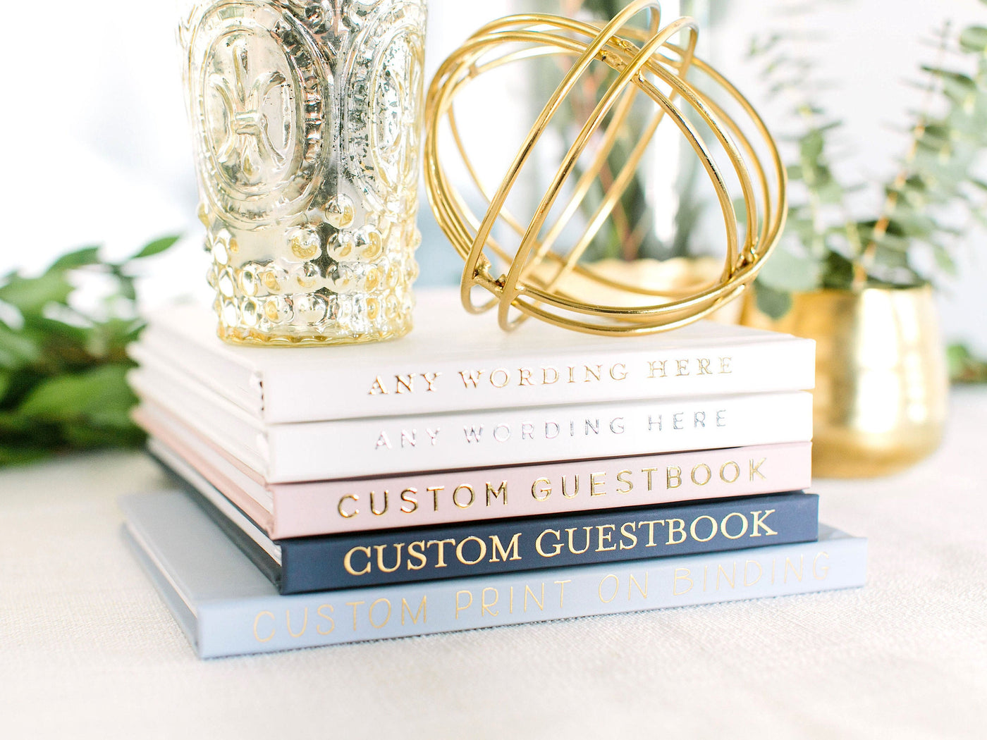 Personalized Wedding Guest Book