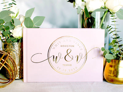 Personalized Wedding Guest Book