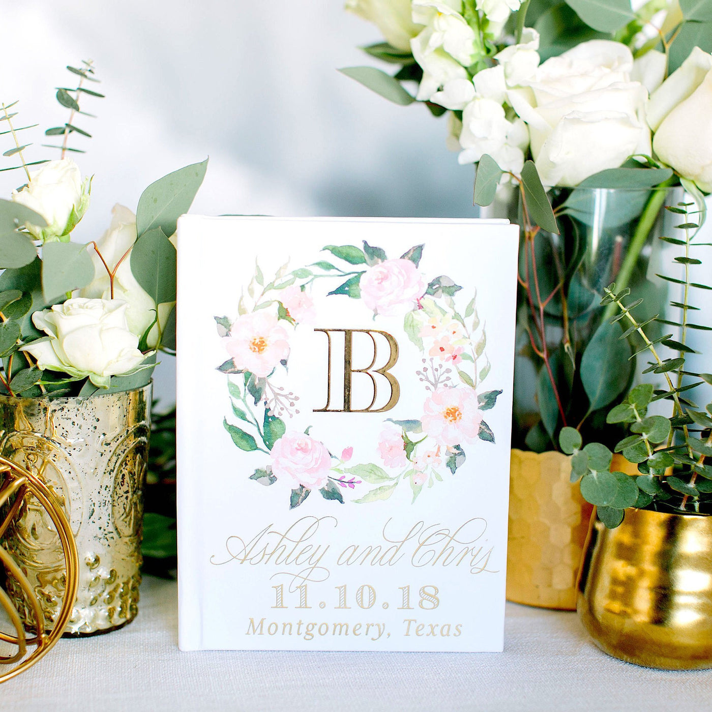 Personalized Wedding Guest Book