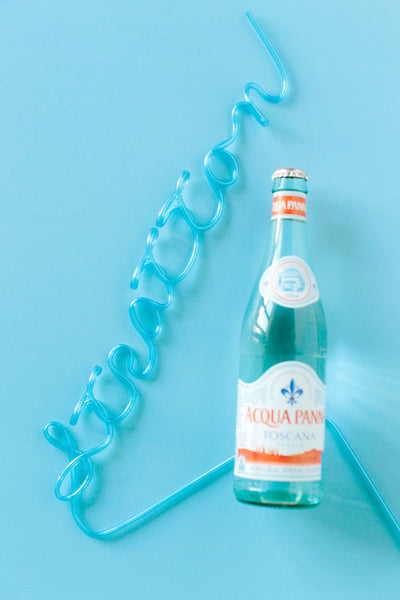 Custom Name Straw