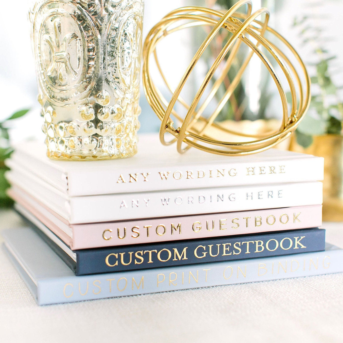 Personalized Wedding Guest Book