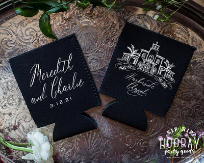 Neoprene Personalized Venue Sketch Can Coolers #2019
