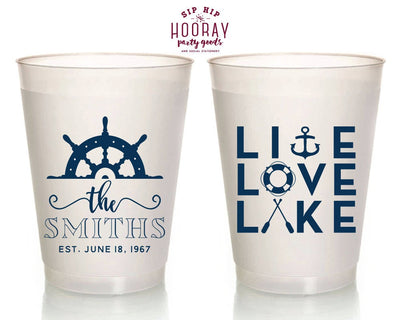 Live Love Lake Frosted Cups #2037