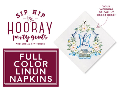 Full Color Linun Napkins