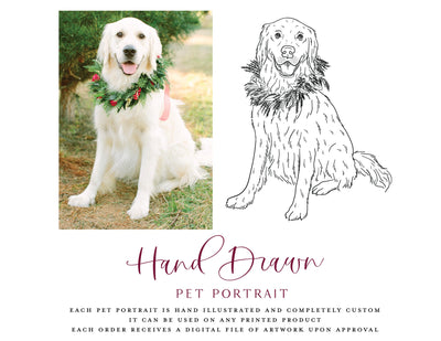 Personalized Pet Portrait Wedding Can Coolers