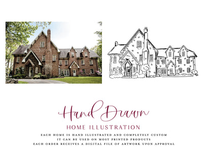 Hand-Drawn Home Illustration