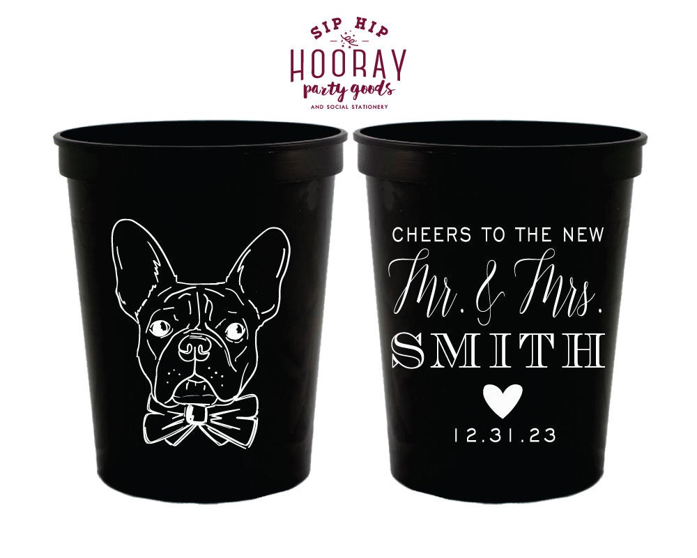 Pet Drawing Wedding Stadium Cups #1995