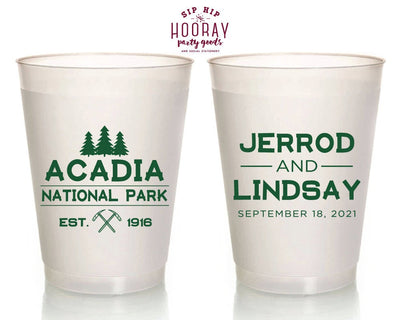 Wilderness State Park Wedding Frosted Cup #2028