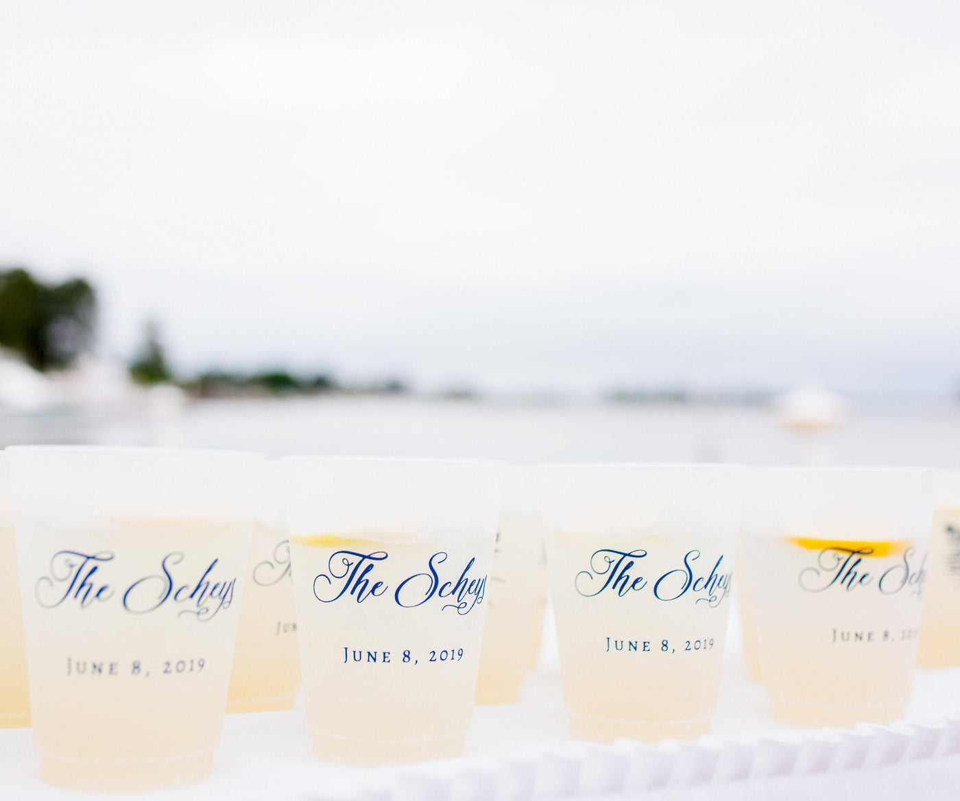 Personalized Event Frosted Cups