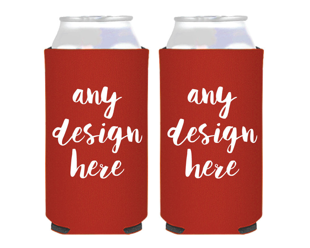 Custom Foam Slim Can Coolers