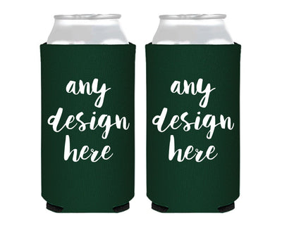 Any Design Double Sided Foam Slim Can Coolers
